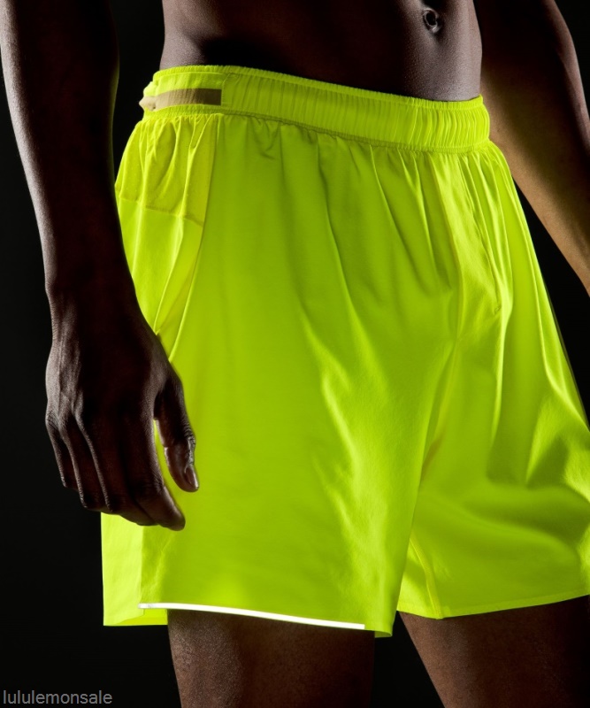 Lululemon Deutschland DELULU870 | Flut Gefüttert Short 6 Highlight Gelb